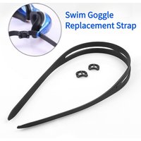 1pc Swim Goggle Replacement Strap Swimming Goggle Strap Swim Eyewear Universal Silicone D-Ring Buckle Swim Goggle Accessories