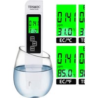 3 in 1 Water PH TDS EC Temperature Meter PH Tester Digital LCD Water Testing Pen Purity Filter Water Quality Tester