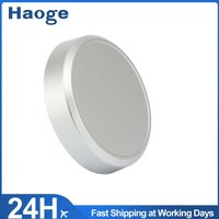 Haoge Cap-X54W Metal Lens Cap for Fujifilm Fuji X100VI X100V Camera Silver Compatible With Haoge LH-X54W Lens Hood