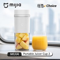 Mijia Portable Juicer Cup 2 Electric Fruit Blender Machine Orange Juicer Kitchen Food Processor Make Juice Extractor CN