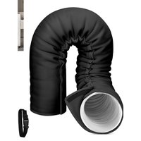 Portable AC Hose Insulation Sleeve Air Conditioner Hose Cover Wrap Fits for 5" & 5.9" Dia Exhaust Hose with 3 Adjustable Straps