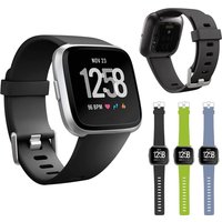 Bracelet en Silicone pour Fitbit Versa 2/Fitbit Versa/Versa Lite/Versa édition spéciale, bracelet de montre Fitbit classique de remplacement confortable