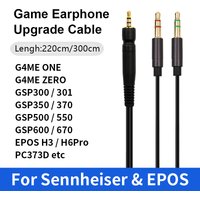 For Sennheiser GSP600 601 602 G4ME ONE ZERO GSP300 GSP500 GSP550 GSP301 GSP350 PC373D EPOS H3 H6PRO Game Headphone Cable