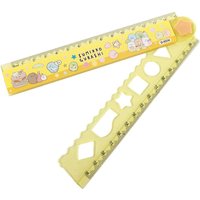 Office Gift Students Cute Animal DIY Folding Ruler Drawing Tools Straightedge Drawing Rulers