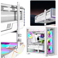 Graphics Card Support Frame Wear Resist Aluminum GPU Jack Bracket Rust Proof Video Card Support Rack for GPU Fan Position