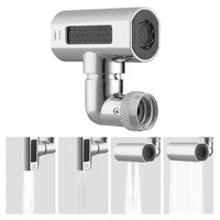 Universal Kitchen Faucet Aerator Splash Filter Vegetable Washing Shower Faucet Dishwashing Spout Waterfall Aerator