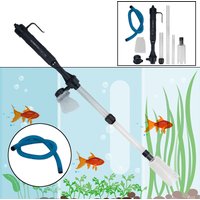 Aquarium Fish Tank Pipe Gravel Cleaner Tool Changing Water Filters Tools Waste Remover Electric Water Change Pump Vacuum