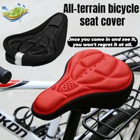 3D Saddle Seat NEW Soft Bike Seat Cover Comfortable Foam Seat Cushion Cycling Saddle for Bike Accessories