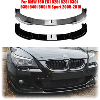 Auto Frontschürze Splitter Lip Spoiler Diffusor Schutz Körper Kit Für BMW E60 E61 525i 528i 530i 535i 540i 550i M Sport 2005-2010