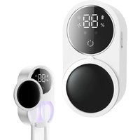 Mini Smart Home Toothbrush Holder Wall Mount Toothbrush Cleaner Auto Dispenser For Bathrooms Home Use