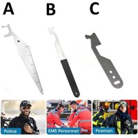 Firefighting Tool Multifunctional Door Seam Manual Firefighter Lock Opener Hand shim card locksmith tools