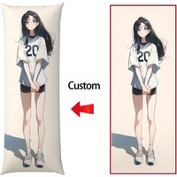 【 Customization 】 1 Father's Day Gift for Father Customized Anime Design Body Pillowcase Personalized Plush Waist Support Zipper