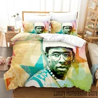 Tyler The Creator Rapper Bedding Set, Gifts For Fan