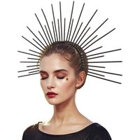 Fashion Sun God Halo Headband Star Gold COSPLAY Hair Hoop The Halo of the Virgin Mary Moon Tiara Headdress Party