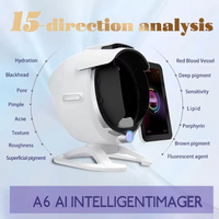 High-configuration 36 million A6 intelligent 3D digital AI facial visual skin analyzer with handheld microscopic detector