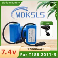 7.4V 6000mAh 12800mAh Battery For T188 T888 2011-5 V007 C18 H18 RC Fishing Bait Boat accessories 7.4v аккумулятор для кораблика