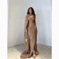 Customized O-Neck Long Evening Dresses Elegant Formal Occasion Prom Gowns Pleat Chiffon 2026 Floor Length Prom Dresses