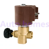 Normally close Brass high temperature steam solenoid valve VITON G1/4"110/220VAC adjustable Ironing Boiler Solenoid Valve