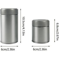 Airtight Tinplate Tea Canister – Sealed Storage Container for Loose Leaf Tea, Tea Bags, and Matcha Powder