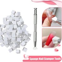 Nail Art Sponge Set Manicure DIY Creative Nail Sponge Gripper Tool Sponge Gradient Nail Art Tools Manicure Accessories