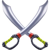 1Pc Inflatable Pirate Swords Halloween Toy Pvc Air Kids Inflated Knife Birthday Party Decorations for Children's Boys Gifts