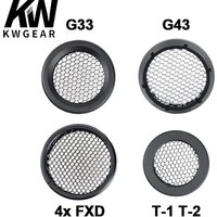 Tactical Killflash Sight Protector Cover For G33 G43 4xFXD T 1 T 2 ACOG Scope Magnifier Honeycomb Shading Protective Accessories