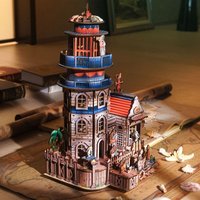 Unique Shape The Old Man and The Sea 3D Wooden Puzzles De Adultos DIY Assembly Model Brain Teaser Toys Home Decor Creative Gifts