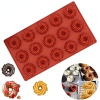 Round Mini Muffin Silicone Mold DIY Cupcake Cookies Fondant Baking Pan Non-Stick Pudding Steamed Cake Tool Pastry Donut Mold