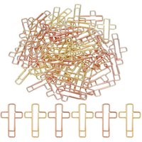 20/50PCS Gold Cross Bible Paper Clips - Versatile Bible Study Supplies, Also Great As Journaling Paper Clips and Bookmarks