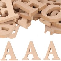 10cm A-Z Wood Wooden Letters Alphabet Wedding Birthday Party Diy Home Decor Personalised Name Design Freestanding Wood Alphabets