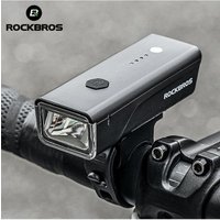 AliExpress ROCKBROS Intelligent Bicycle Headlight 260LM 1500mAh Handlebar Type-C Rechargeable LED Flashlight Bike Front Light Waterproof