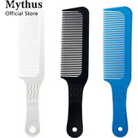 Barber Hairdressing Clipper Comb Anti Static Flat Top Comb for Hairdresser Barber Cutting Comb Professional Salon Beauty Tools