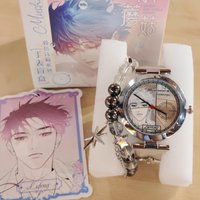 Genuine Anime Little Mushroom Twilight Poem Series Watch Blind Box Trendy Toy Wristwatch Mystery Box Collectible birthday gifts