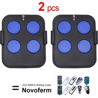 2pcs NOVOFERM MINI-NOVOTRON 522 524 Design 512 MIX 43-2 502 MAX43-2 504 MAX43-4 Remote Control Garage Door Opener 433.92MHz