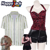 Bear Shirt Nikki Cosplay Costume 2026 Horror TV Obsessions Roleplay Adult Women Top Shorts Disfraz Carnival Halloween Party Suit