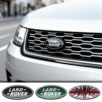 10.5x5.3cm Car Original Front Grille Badge Replace Emblem Lid Logo For Land Discovery Rover Range Rover Defender Guardian Evoque
