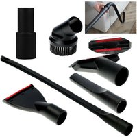 6Pcs 35MM Nozzle Suction Brush Head Dusting Crevice Stair Tool For Karcher Miele AEG For Bosch Siemens Vacuum Cleaner Parts