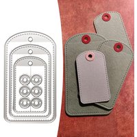 Label Metal Cutting Dies DIY Scrapbooking Paper Photo Album Crafts Knife Mould Cards Blade Punch Stencils for Decoration