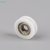 ☽Moving Door And Window Slide Wheel 626 Bearing Pulley 6*22*7MM Planar Wheel U-shaped Groove Nylon Pad Injection Material