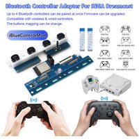 For SEGA DC iBlueControlMod Wireless Bluetooth Controller Internal Adapter For SEGA Dreamcast Console Wireless Controller