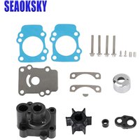 Boat Motor 682-W0078-00 682-W0078-01 682-W0078-A1 18-3148 18-3411 Water Pump Repair Kit with Housing for Yamaha 9.9HP 15HP