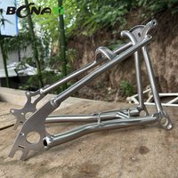 Disc Brake Titanium Alloy Brompton Rear Frame, Folding Bike Triangle