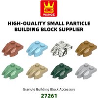 WANGE 122Pcs/Lot 27261 Rock block Block Moc Color Accessories Compatible with Brick DIY Children's Toy Assembly Gift Box