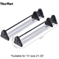 Kit sans cadre RACEBEAR 500 mm/19,7'' 730 mm/28,7'' pour écrans incurvés de 35 à 55'' et de 21 à 35'', 1 paire, version standard