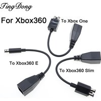 1PC For Xbox 360 To Xbox 360 Slim/Xbox One /Xbox 360 E AC Adapter Power Supply Cable Transfer Cable Converter Cord