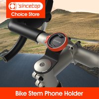 Uchwyt na telefon rowerowy, uchwyt na telefon komórkowy na mostek rowerowy, uniwersalny aluminiowy zacisk na telefon MTB/szosowy, szybkie mocowanie/odłączanie