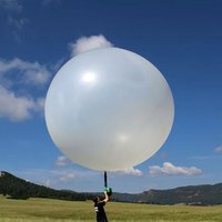 48/72/96 Inch Baby Shower Balloon Latex Balloons White Color Birthday Party Wedding Decoration Ground Burst Ball White Red Color