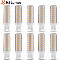 10PCS G9 LED Bulb 12W Super Bright 1200LM No Flicker Warm White Cool White Replacement for Halogen Chandelier Lighting