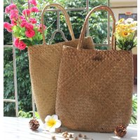 Women Fashion Designer Lace Handbags Tote Bags Handbag Wicker Rattan Bag Shoulder Bag Shopping Straw Bag