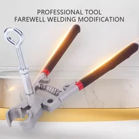 Geothermal Water Pipe Removal Pliers for Tong Water Separator Geothermal Pipe Heating Special Pliers with Strong Grip